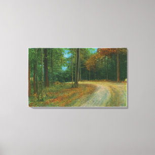 Toile Dessus de ravin moyen de champ de bataille de