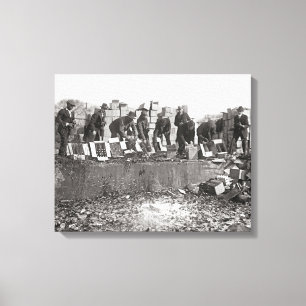 Toile Destruction du liquide de démarrage, 1923