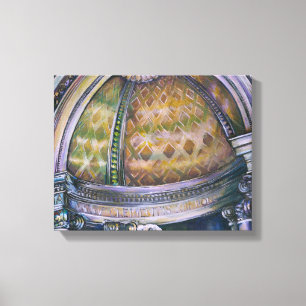 Toile Détail de Fontana di Trevi