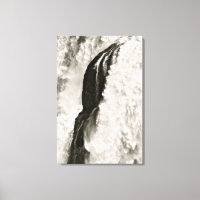 DÉTAIL DE LA CASCADE NOIRE ET BLANCHE