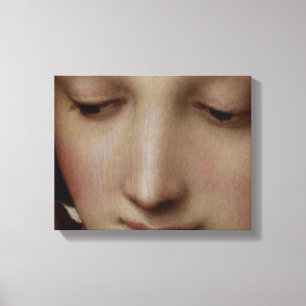 Toile Détail de Madonna de la prairie