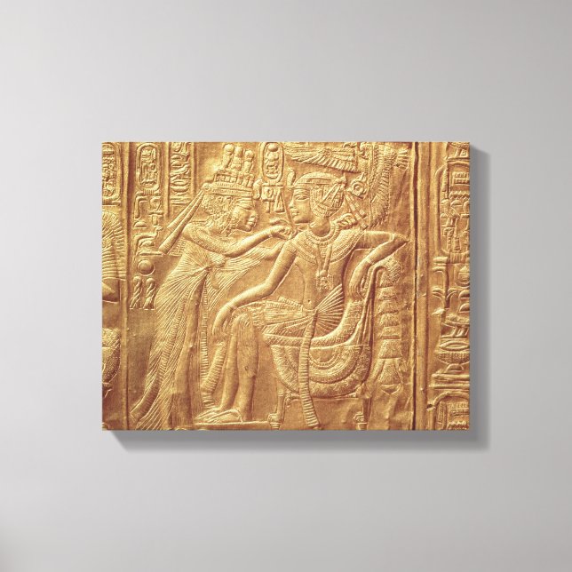 Toile Détail du petit sanctuaire de Toutankhamon (Recto)