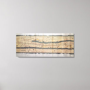 Toile Détail du Tableau de Peutinger
