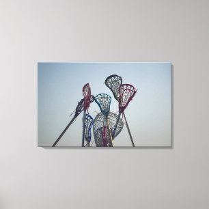 Toile Détails de jeu de lacrosse