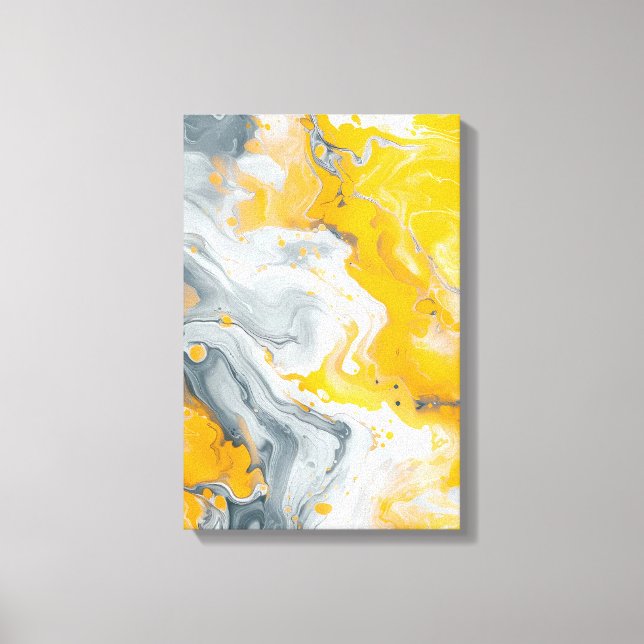 Toile Détermination et Soleil (Recto)