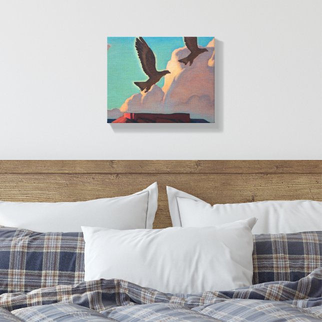 Toile Deux aigles par Maynard Dixon (Insitu(Chambre))