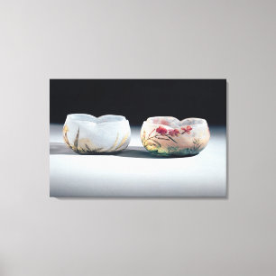 Toile Deux cuvettes par Daum, Nancy, France