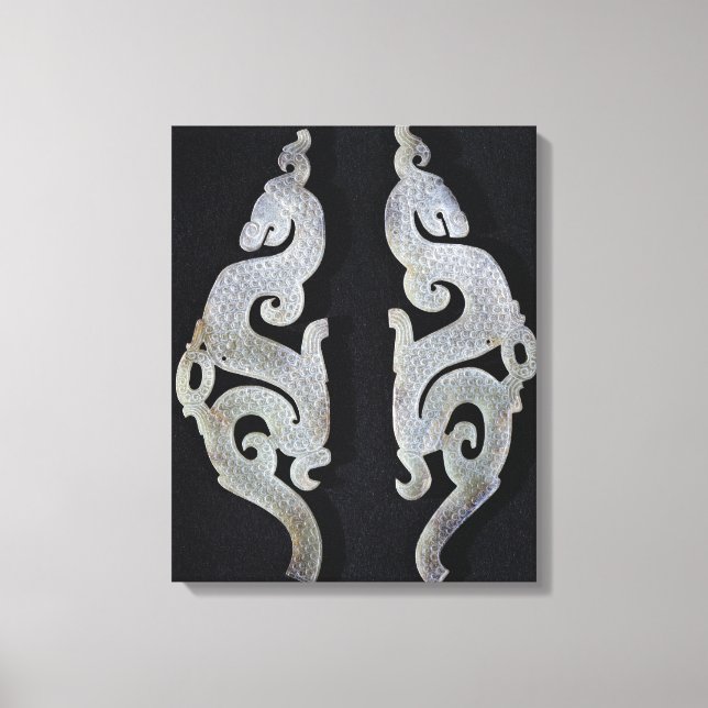 Toile Deux dragons, c.475-221 av. (Recto)