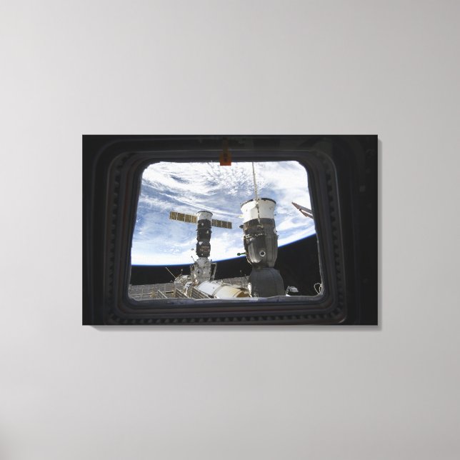 Toile Deux engins spatiaux russes (Recto)