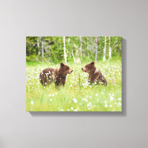 Toile Deux jeunes amis bruns