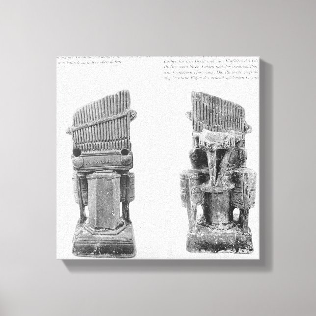 Toile Deux organes (Recto)