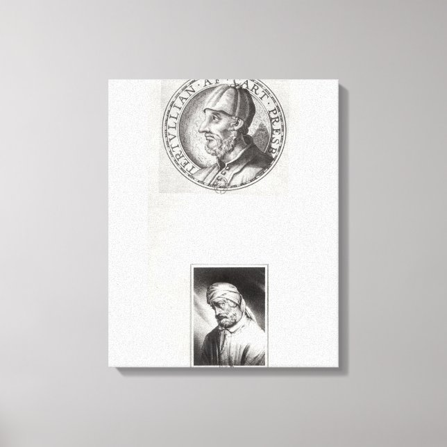 Toile Deux portraits de Quintus Septimus (Recto)