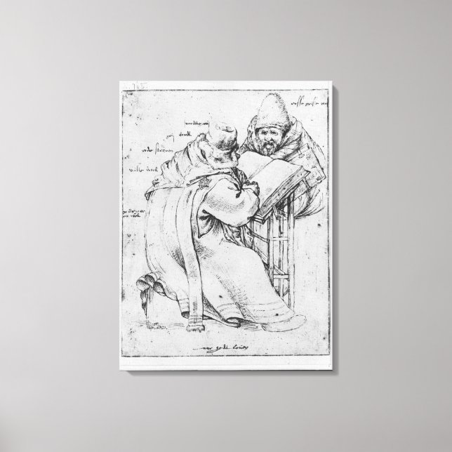Toile Deux rabbins (Recto)