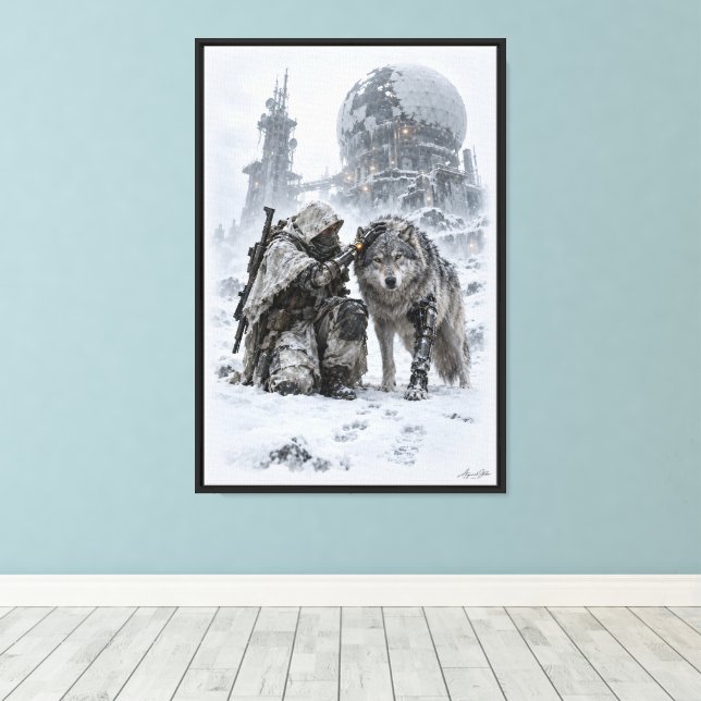 Toile Deux survivants (Insitu (Plancher de Bois))