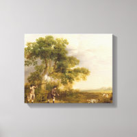 Deux tireurs de messieurs (huile sur toile)