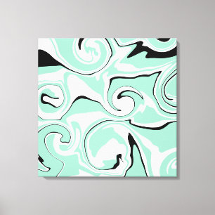 Toile Déversement - Vert (Monnaie)
