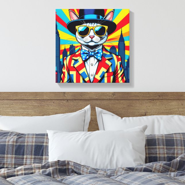 TOILE DEVON REX-BIG CITY CAT 2 (Insitu(Chambre))