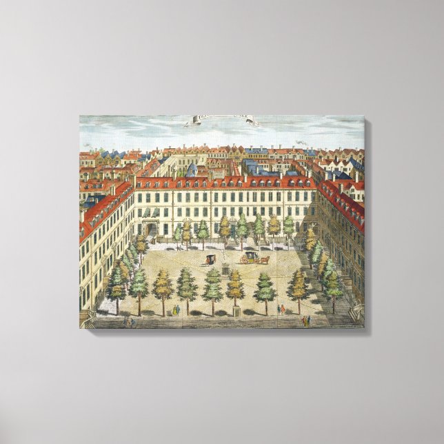 Toile Devonshire Carré, pour 'Stow's Survey of London', (Recto)