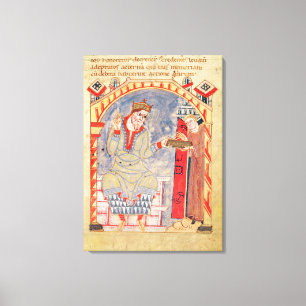 Toile Dévouement à Charles le chauve, de