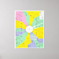 Diagramme de code génétique montrant les résidus d