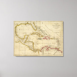 Toile Diagramme des Antilles