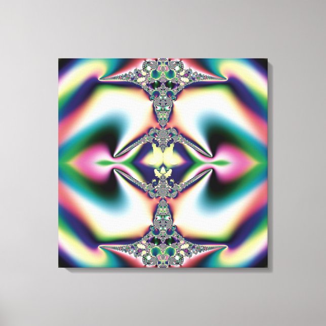 Toile Diamant arc-en-ciel (Recto)