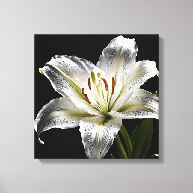Toile Diamond Dust Lily (Recto)