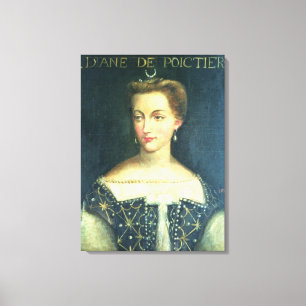 Toile Diane de Poitiers (huile sur toile)