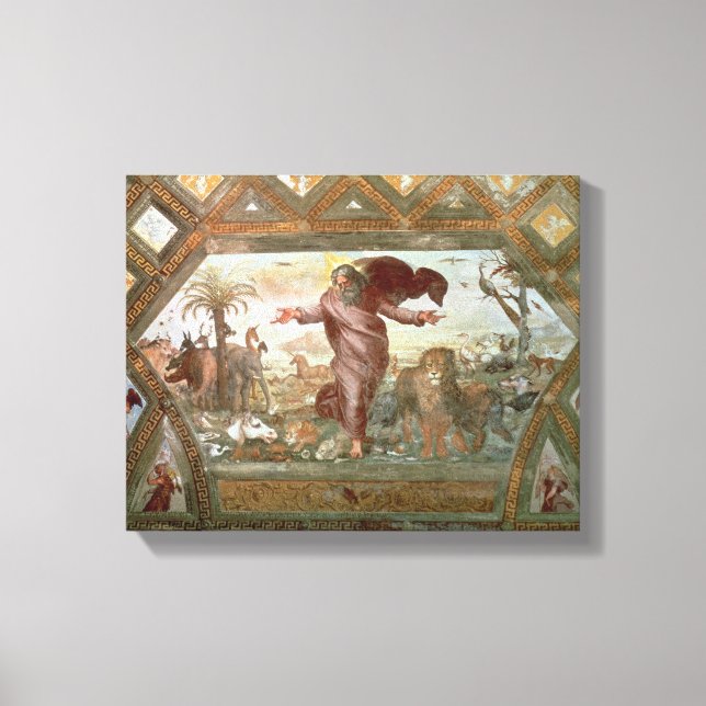 Toile Dieu créateur de la Terre (Recto)