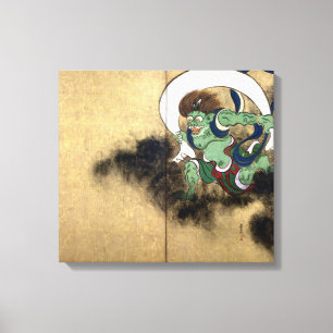 Toile Dieu de vent d'Ogata Kōrin
