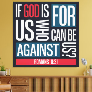 Toile Dieu pour nous