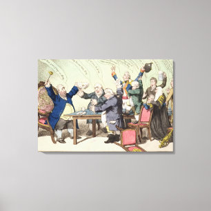 Toile Dieu sauve le roi, par un nouvel ensemble d'artist