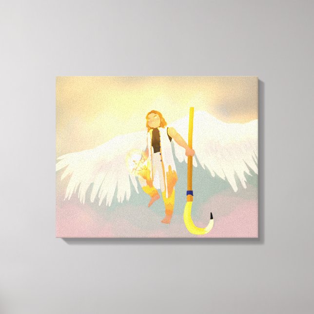 Toile Dieu soleil Sol (Recto)