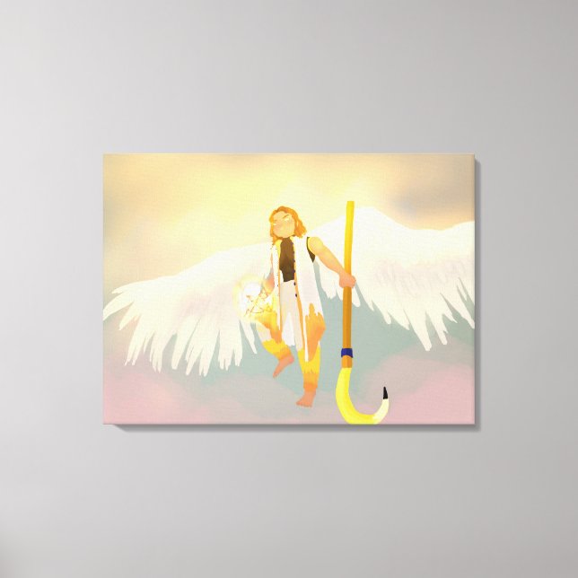 Toile Dieu soleil Sol (Recto)