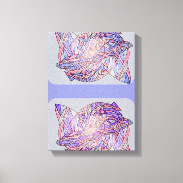 Toile Digital Tentacles Abstract Modern Art Print (Recto)