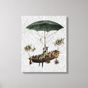 Toile Diligenza et créatures de vol