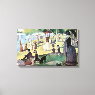 Toile Dimanche après-midi, île La Grande Jatte par Seura