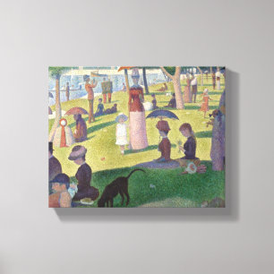 Toile Dimanche sur La Grande Jatte Seurat Peinture