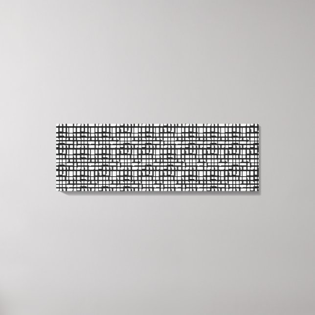 Toile d'impression Abstraite enroulée par grille o (Recto)
