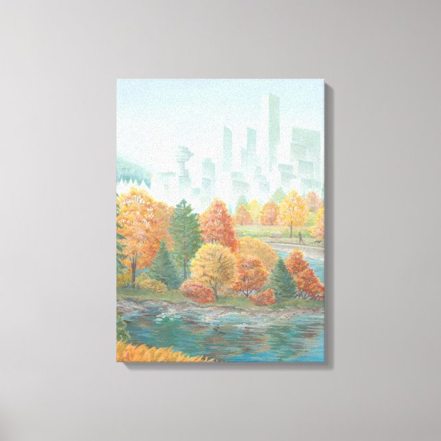 Toile d'impression de totem Poteaux de Vancouver (Recto)