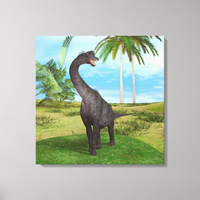 Toile Dinosaure Brachiosaure (Recto)