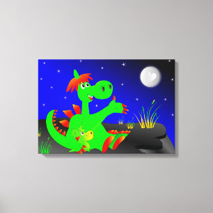 Toile Dinosaures