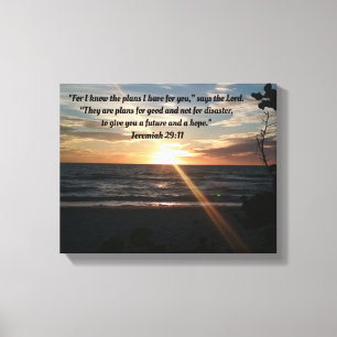 Toile d'Inspiratinal - coucher du soleil - 29:11