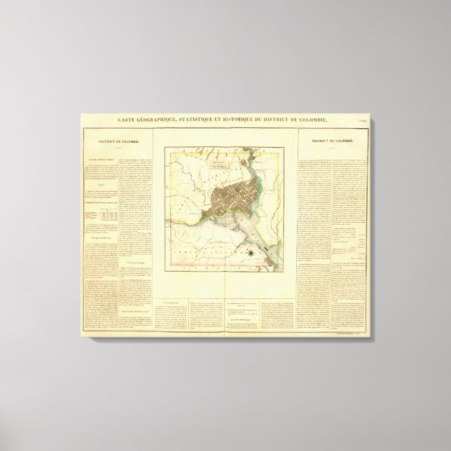 Toile District de Columbia (Recto)