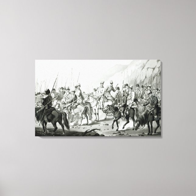 Toile Diverses tribus de cosaques russes (Recto)