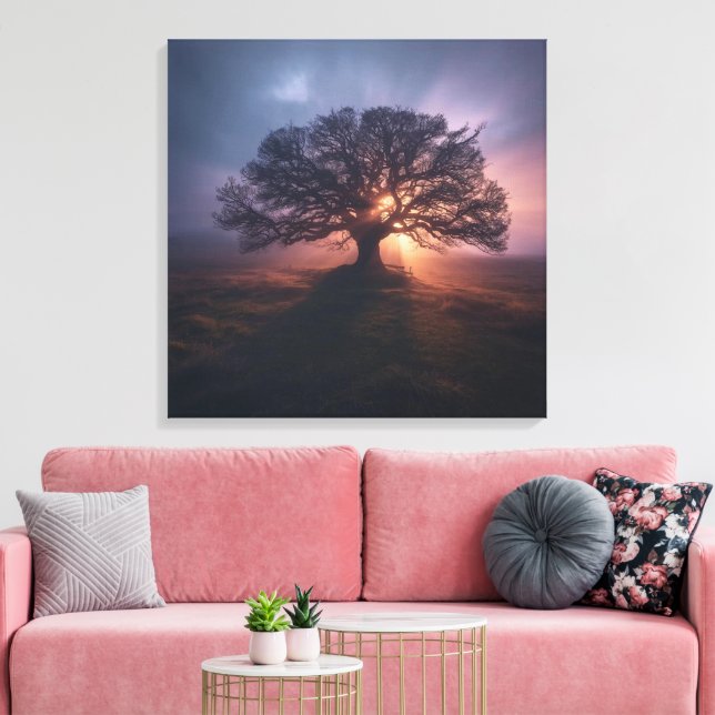 Toile Divine Tree Wall Art Spiritual Sacred Tree of Life (Insitu(Salon))