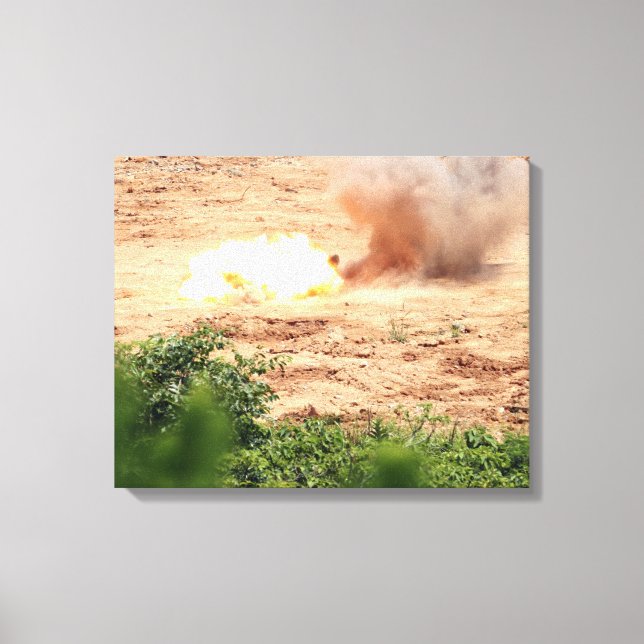 Toile Dix blocs de TNT d'une demi-livre (Recto)