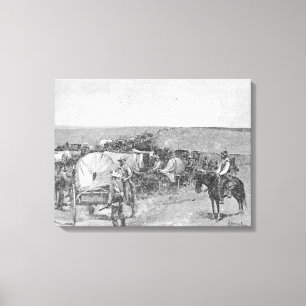 Toile Dix minutes avant la grande précipitation