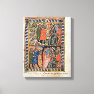 Toile Dix pestes de l'Egypte TtoB ; la peste de