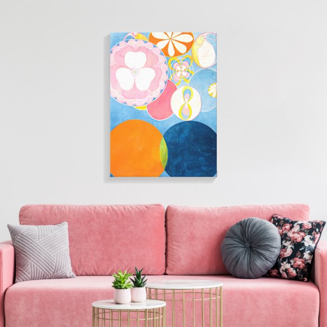 Toile Dix plus grandes, no 2, Enfance | Hilma af Klint | (Insitu(Salon))